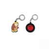 2D PVC Layered Keyring