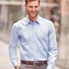 958MRussell Collection Long Sleeve Tailored Ultimate Non-Iron Shirt
