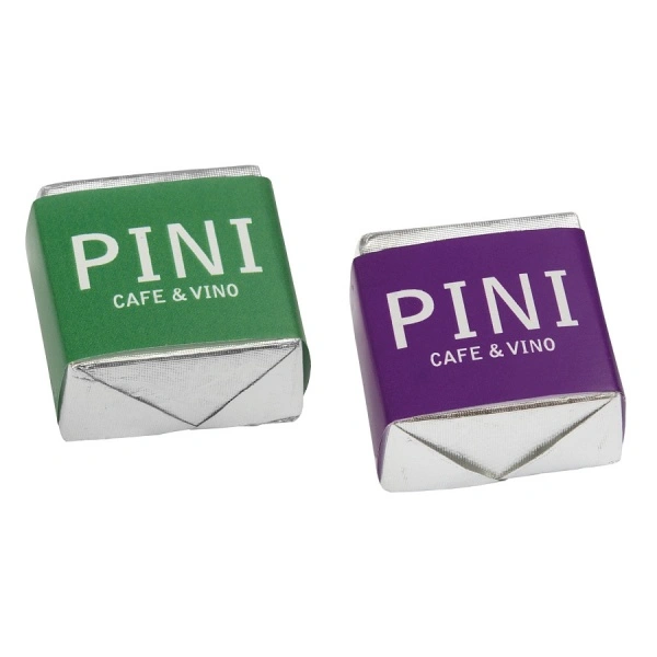 Promotional Chocolate Cube (12g) Custom Printed with Your Logo