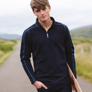 FR852 Front Row Zip Neck Micro Fleece