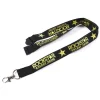 Flat Ribbed Polyester Lanyards