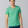 GD10 GildanSoftStyle V Neck T-Shirt