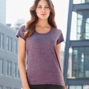 GD79 Gildan Ladies SoftStyle Deep Scoop T-Shirt