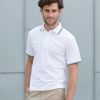 H450 Henbury Tipped Poly/Cotton Piqué Polo Shirt