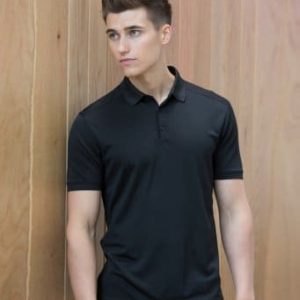 H460 Henbury Stretch Microfine Piqué Polo Shirt