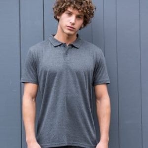 JP001 AWDis Tri-Blend Polo Shirt