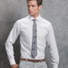 K118 Kustom Kit Long Sleeve Executive Premium Oxford Shirt