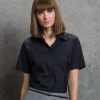 K387 Kustom Kit Ladies Short Sleeve City Business Shirt
