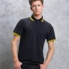 K409Kustom Kit Contrast Poly/Cotton Piqué Polo