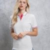 K706 Kustom Kit St Mellion Tipped Cotton Piqué Polo Shirt