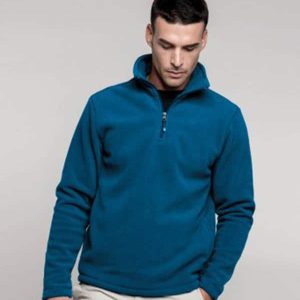 KB912 Kariban Enzo Zip Neck Micro Fleece