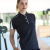 LV391Finden & Hales Ladies Club Poly/Cotton Piqué Polo Shirt