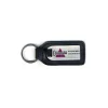 Leather Key Fob with Medallion
