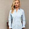 PR307 Premier Ladies Supreme Long Sleeve Poplin Shirt