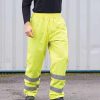 PW012 Portwest Hi-Vis Rain Trousers