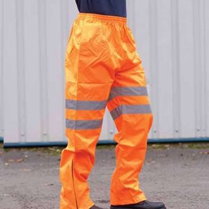 PW022 Portwest Hi-Vis GO/RT Traffic Trousers