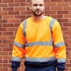 PW668 Portwest Hi-Vis Two Tone Sweatshirt