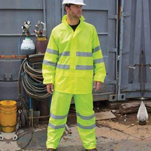 RS216 Result Safe-Guard Hi-Vis Waterproof Suit