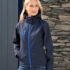 RS230F Result Core Ladies Hooded Soft Shell Jacket
