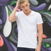 SF122SF Men Feel Good V Neck Stretch T-Shirt