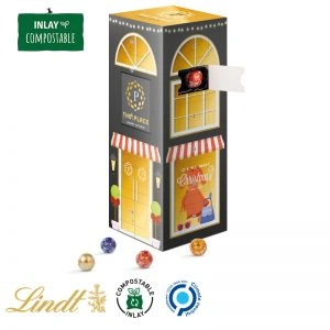 Tower Advent Calendar with Mini Chocolate Balls