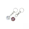 Trolley Coin Keyring – Enamel