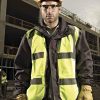 WD045 Dickies Hi-Vis Waistcoat