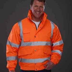 YK200 Yoko Hi-Vis Classic Bomber Jacket