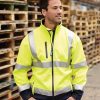 YK206 Yoko Hi-Vis Soft Shell Jacket