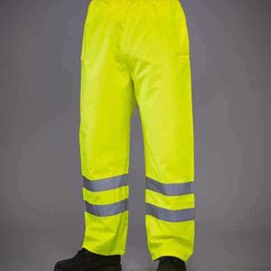 YK210 Yoko Hi-Vis Waterproof Overtrousers