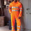 YK303 Yoko Hi-Vis Poly/Cotton Coverall